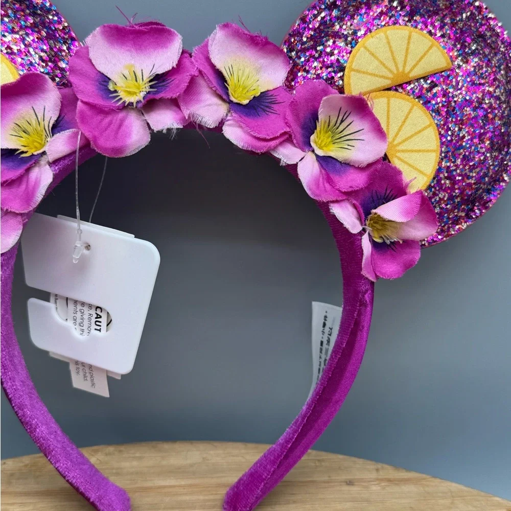 Disney‎ Parks 2019 Epcot Flower and Garden Festival Glitter Ears Headband Lemons